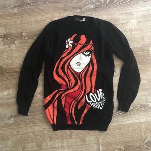 Like new LOVE MOSCHINO sweater size M